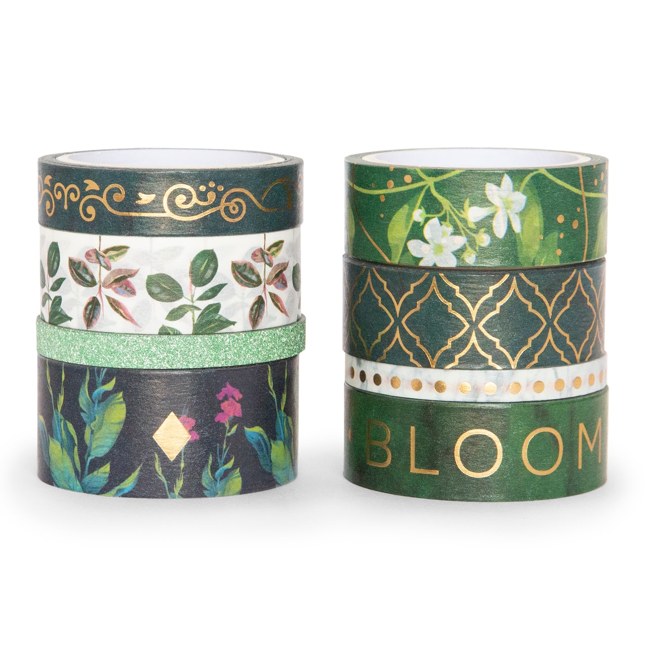 12 Packs: 8 ct. (96 total) Paradise Palette Crafting Washi Tape Tube by Recollections™